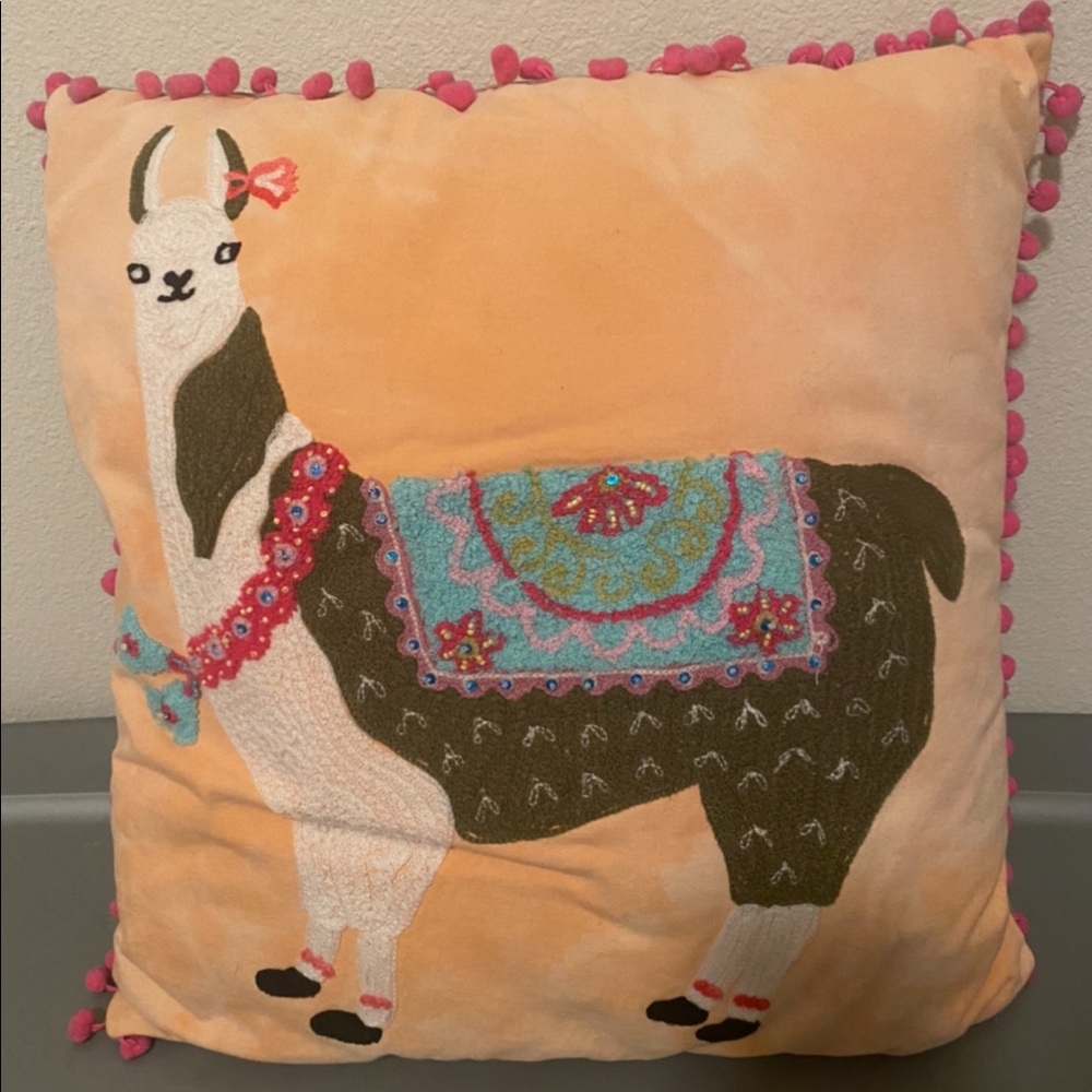 Decorative handmade pillow
